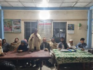 নাঙ্গলকোটের ঢালুয়ায় বদরপুর পশ্চিম পাড়া একতা স্পোর্টিং ক্লাবের নৈশভোজ অনুষ্ঠিত